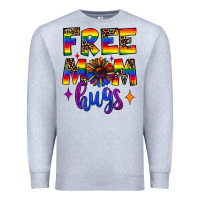 Heather Grey free mom hugs Premium Sweatshirt - JahusDesignShop