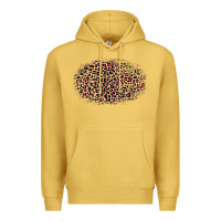 Antique Gold Leopard Pattern Premium Hoodie - RanaPortraitStore