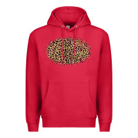 Cardinal Leopard Pattern Premium Hoodie - RanaPortraitStore