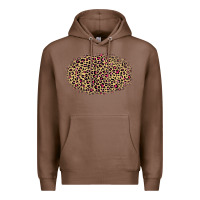 Chestnut Leopard Pattern Premium Hoodie - RanaPortraitStore
