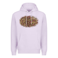Lilac Leopard Pattern Premium Hoodie - RanaPortraitStore
