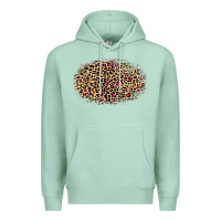 Seafoam Leopard Pattern Premium Hoodie - RanaPortraitStore