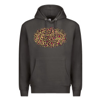 Smoke Leopard Pattern Premium Hoodie - RanaPortraitStore