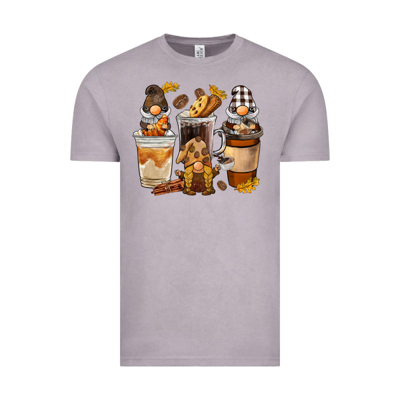 Coffee Gnome Vintage Tee by BarkalooDesign | Teevron