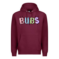 Burgundy bubs Premium Hoodie - MaliasSmallBusiness