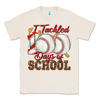 Natural i tackled 100days of school baseball Classic Tee - texasbilliewilder