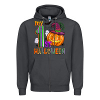 Smoke my 1st halloween Zipper Hoodie - Zillion Design Studio