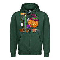 Sports Green my 1st halloween Zipper Hoodie - Zillion Design Studio