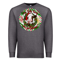 Charcoal Heather Christmas cow bells ring are you listening Premium Sweatshirt - Artiststas