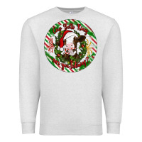 Oatmeal Heather Christmas cow bells ring are you listening Premium Sweatshirt - Artiststas