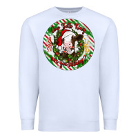 White Christmas cow bells ring are you listening Premium Sweatshirt - Artiststas