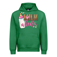 Emerald milkaholic girls Urban Hoodie - NancyCooperArtShop