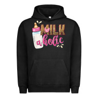 Pigment Black milkaholic girls Urban Hoodie - NancyCooperArtShop