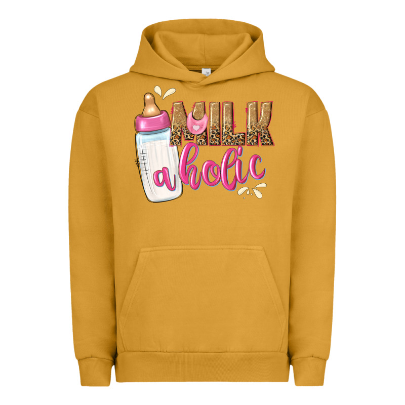 Milkaholic Girls Urban Hoodie by NancyCooperArtShop | Teevron