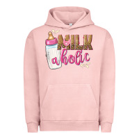 Pigment Salmon milkaholic girls Urban Hoodie - NancyCooperArtShop
