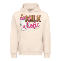 Sandshell milkaholic girls Urban Hoodie - NancyCooperArtShop