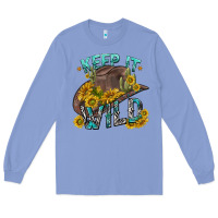 Colony Blue keep it wild tbw Long Sleeve Tee - texasbilliewilder