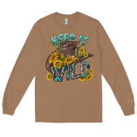Toasted Coconut keep it wild tbw Long Sleeve Tee - texasbilliewilder