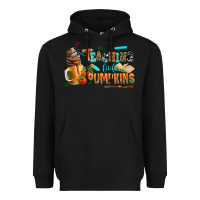 Black teaching little pumpkins Heavyweight Hoodie - AdoDesignShop