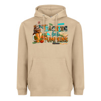 Mushroom teaching little pumpkins Heavyweight Hoodie - AdoDesignShop