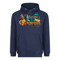 Navy teaching little pumpkins Heavyweight Hoodie - AdoDesignShop