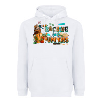 White teaching little pumpkins Heavyweight Hoodie - AdoDesignShop