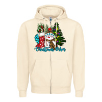 Sandshell christmas vibes Zipper Hoodie - RanaPortraitStore