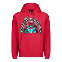 Cardinal race rainbow Premium Hoodie - AdoDesignShop