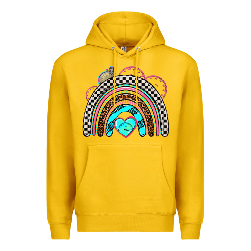 Race Rainbow Premium Hoodie by AdoDesignShop | Teevron