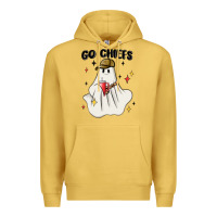 Antique Gold go chiefs boujee sports ghost stanley Premium Hoodie - MaliasSmallBusiness