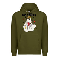 Army Green go chiefs boujee sports ghost stanley Premium Hoodie - MaliasSmallBusiness