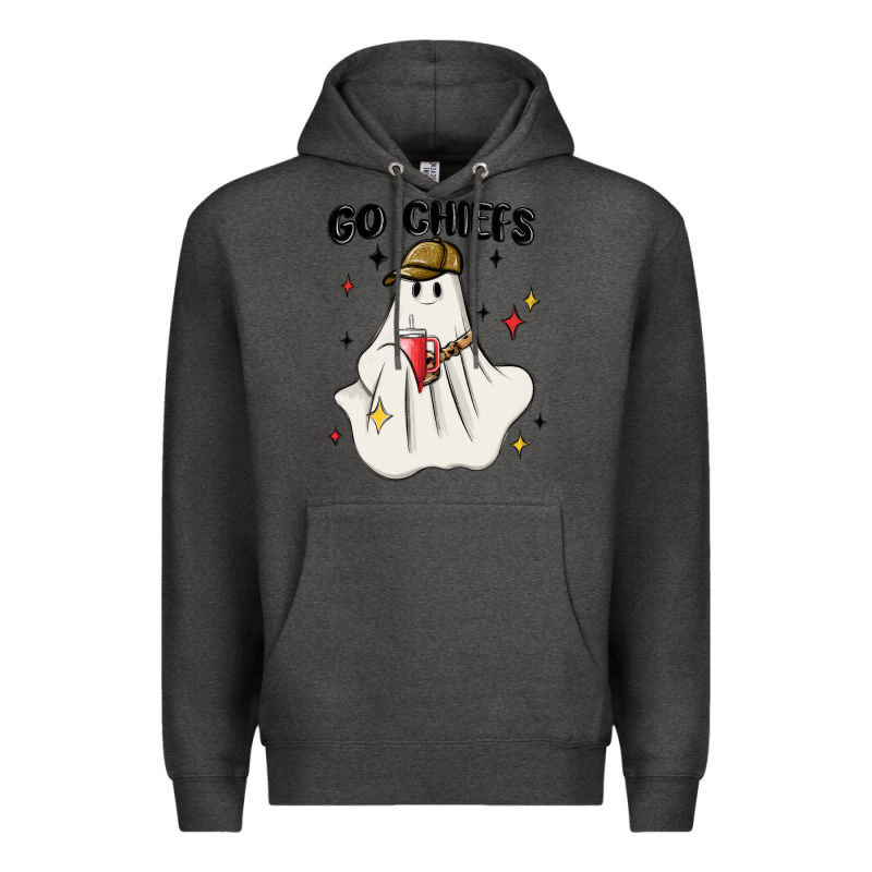 Go Chiefs Boujee Sports Ghost Stanley Premium Hoodie by MaliasSmallBusiness | Teevron