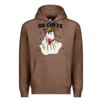 Chestnut go chiefs boujee sports ghost stanley Premium Hoodie - MaliasSmallBusiness