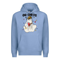 Colony Blue go chiefs boujee sports ghost stanley Premium Hoodie - MaliasSmallBusiness