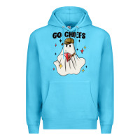 Ocean Blue go chiefs boujee sports ghost stanley Premium Hoodie - MaliasSmallBusiness