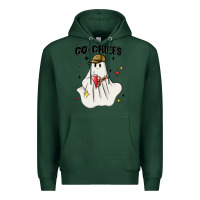 Sports Green go chiefs boujee sports ghost stanley Premium Hoodie - MaliasSmallBusiness