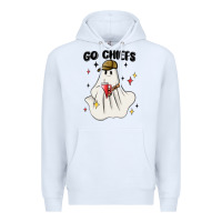 White go chiefs boujee sports ghost stanley Premium Hoodie - MaliasSmallBusiness