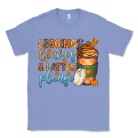 Colony Blue leggins leaves and lattes Classic Tee - Zillion Design Studio