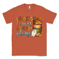 Copper leggins leaves and lattes Classic Tee - Zillion Design Studio