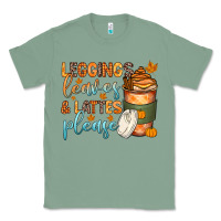 Sage leggins leaves and lattes Classic Tee - Zillion Design Studio