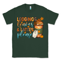 Sports Green leggins leaves and lattes Classic Tee - Zillion Design Studio