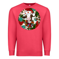 Cardinal Christmas cow gemstone Premium Sweatshirt - Artiststas