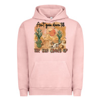 Pigment Salmon ain t going down til the sun comes up Urban Hoodie - MaliasSmallBusiness