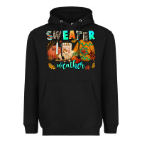 Black pumpkın Spıce Heavyweight Hoodie - AdoDesignShop