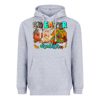 Heather Grey pumpkın Spıce Heavyweight Hoodie - AdoDesignShop