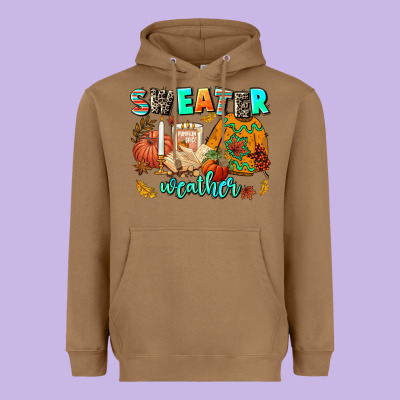 Pumpkın Spıce Heavyweight Hoodie Designed By Adodesignshop