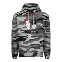 Slate Camo hot mess always stressed volleyball mama Premium Hoodie - MaliasSmallBusiness