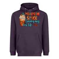 Plum pumpkin spice living my best life Heavyweight Hoodie - AdoDesignShop