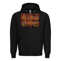 Black Christmas vibes Zipper Hoodie - RanaPortraitStore