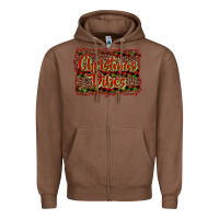 Chestnut Christmas vibes Zipper Hoodie - RanaPortraitStore